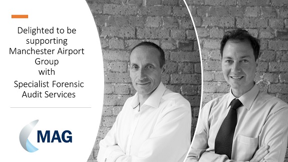 Delighted to be supporting Manchester Airport Group with Specialist Forensic Audit Services
