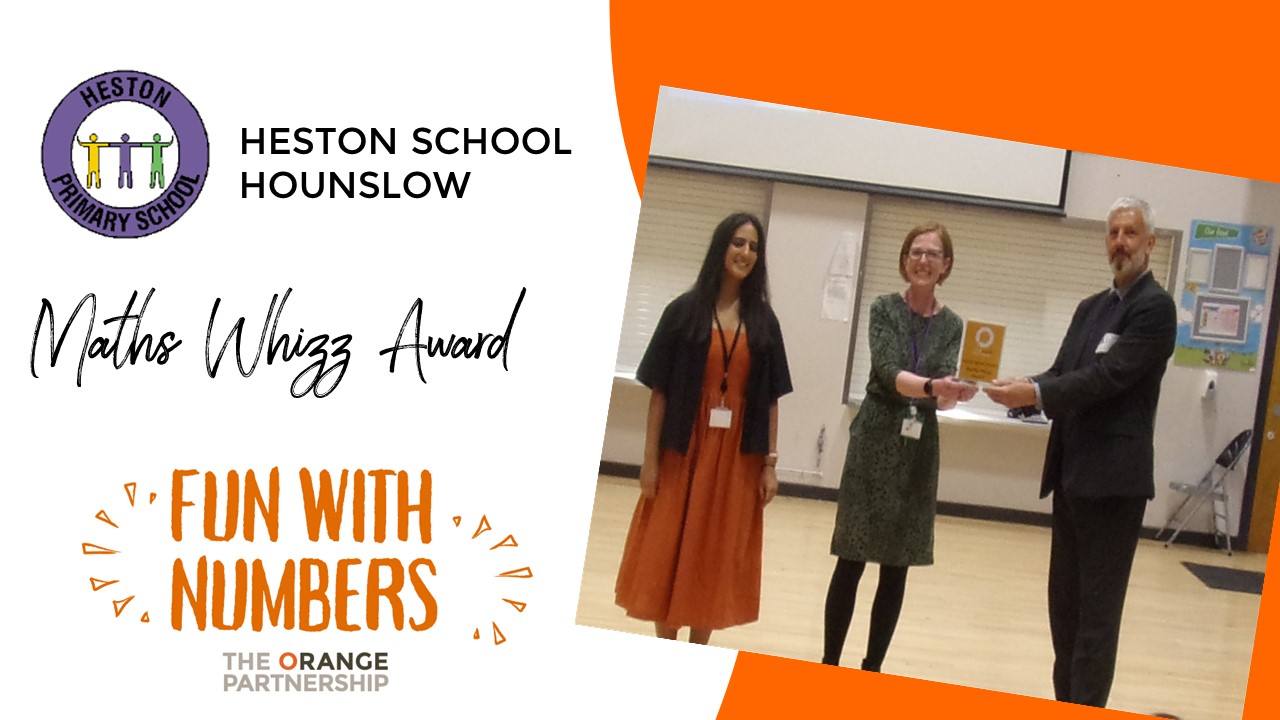 TOP “Maths Whizz Award” winners at Heston Primary School – Hounslow